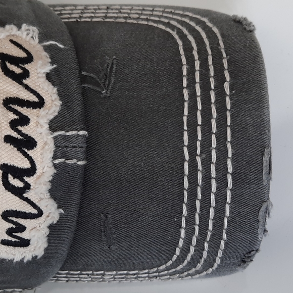 #Dog Momma Baseball Hat Cap Headwear Vintage Look KBETHOS NWT Black - Picture 3 of 11